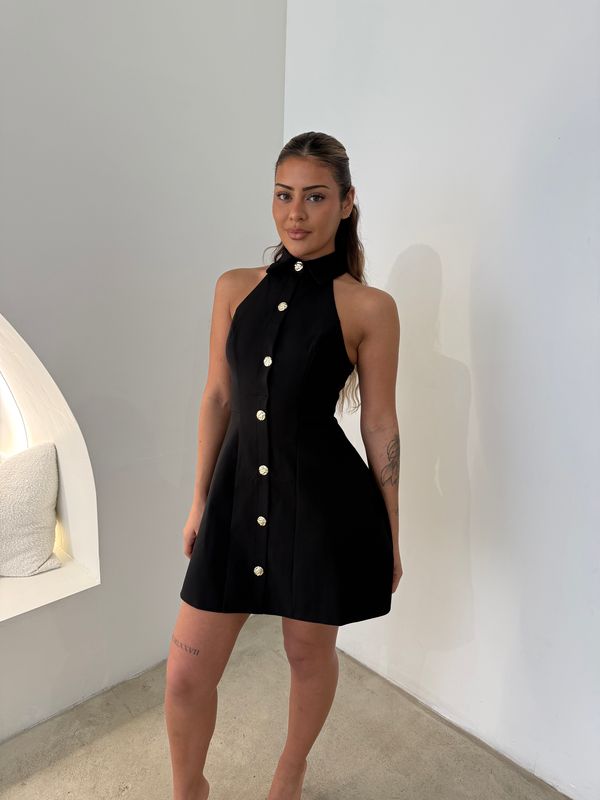HAZEL DRESS - BLACK