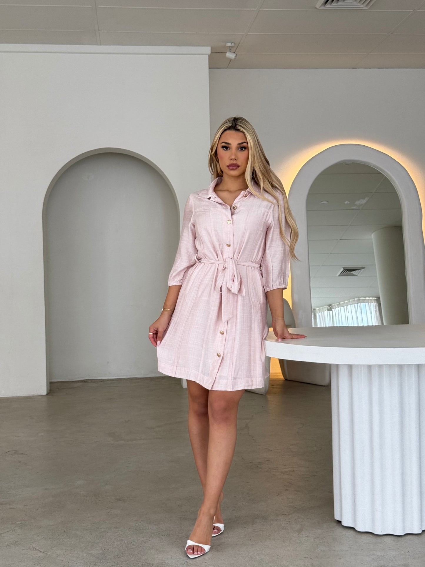 AZZURRA DRESS - PINK