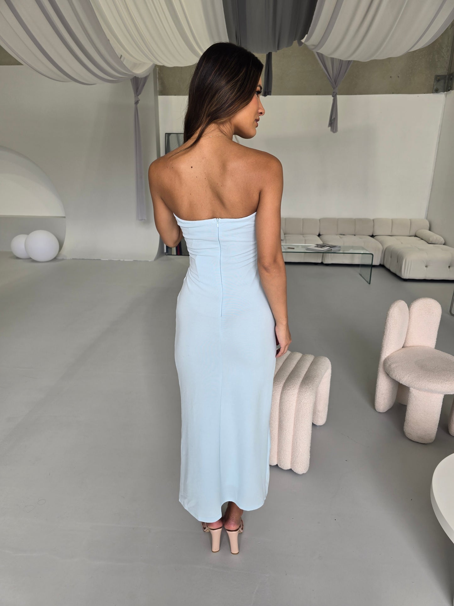 KIMBLE DRESS - BLUE
