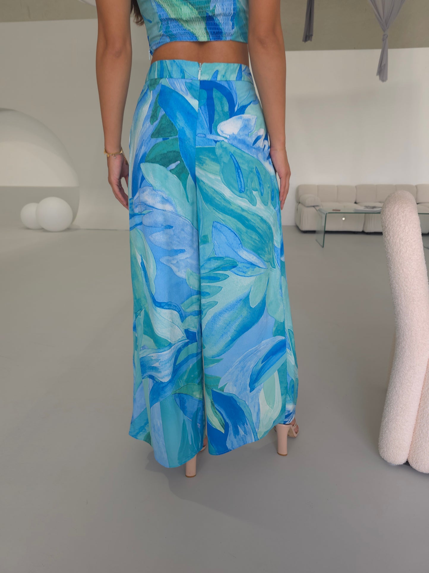 ELANA SET - FLORAL BLUE