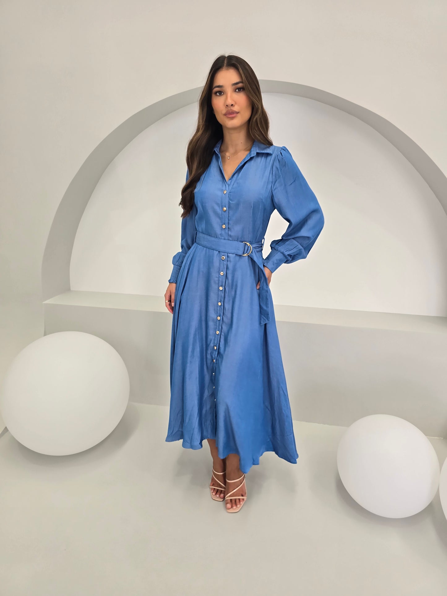 AYAH DRESS - BLUE