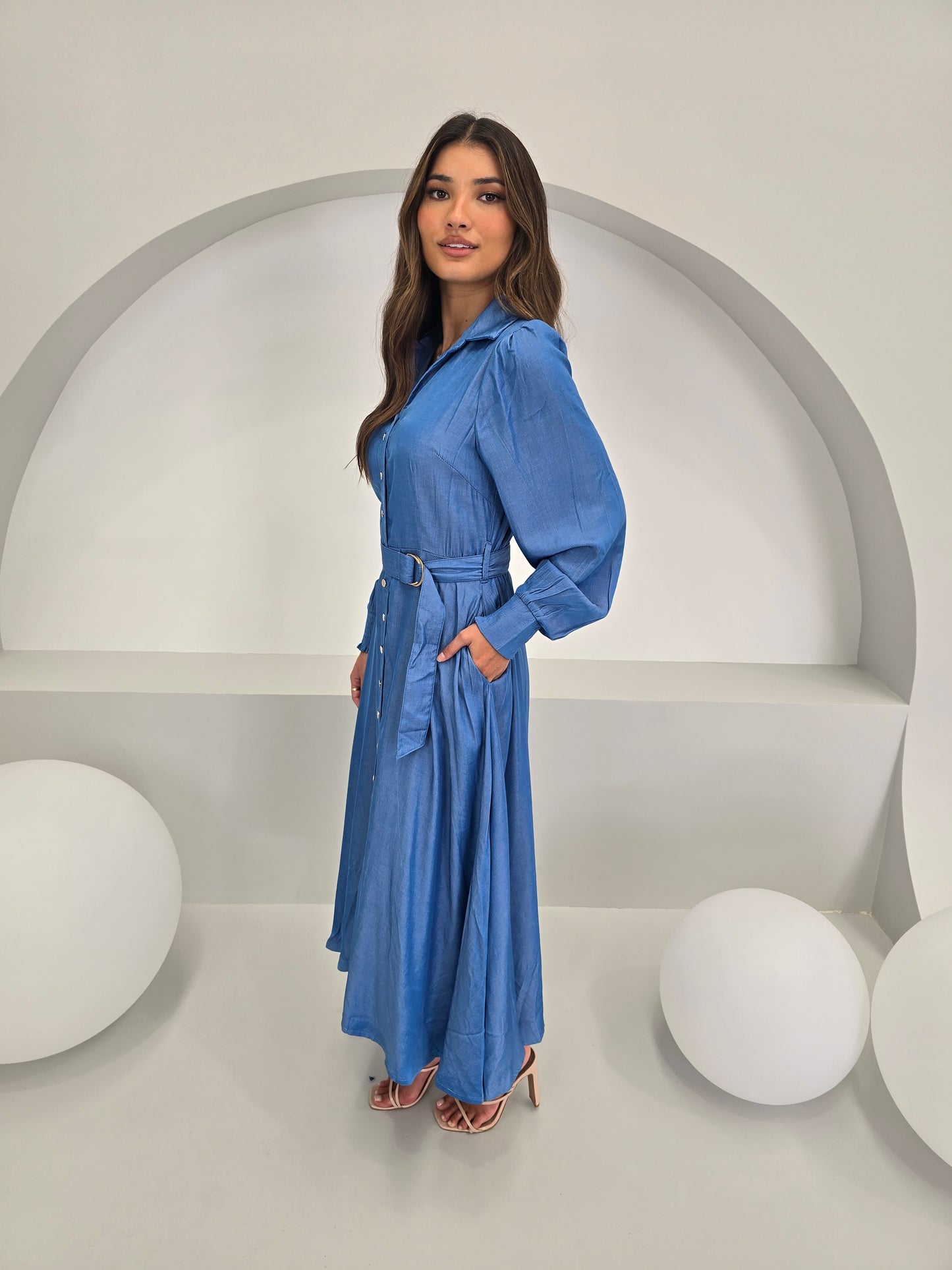 AYAH DRESS - BLUE