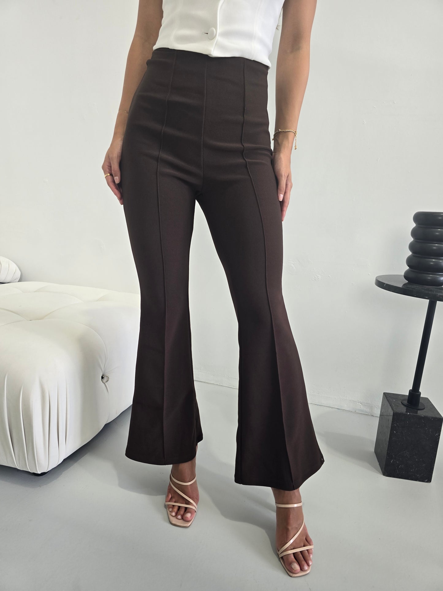 KIANA PANTS - COCOA