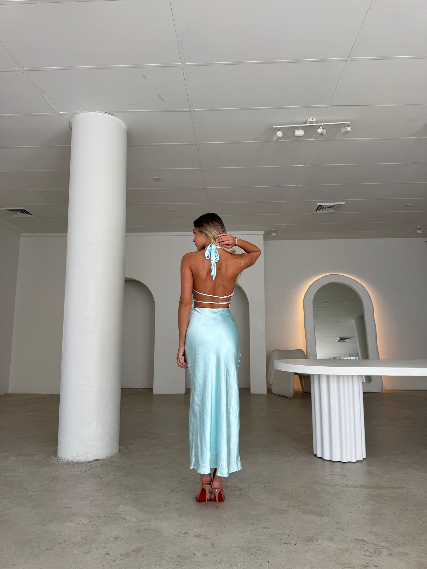 BIRKLEY DRESS - ICE BLUE
