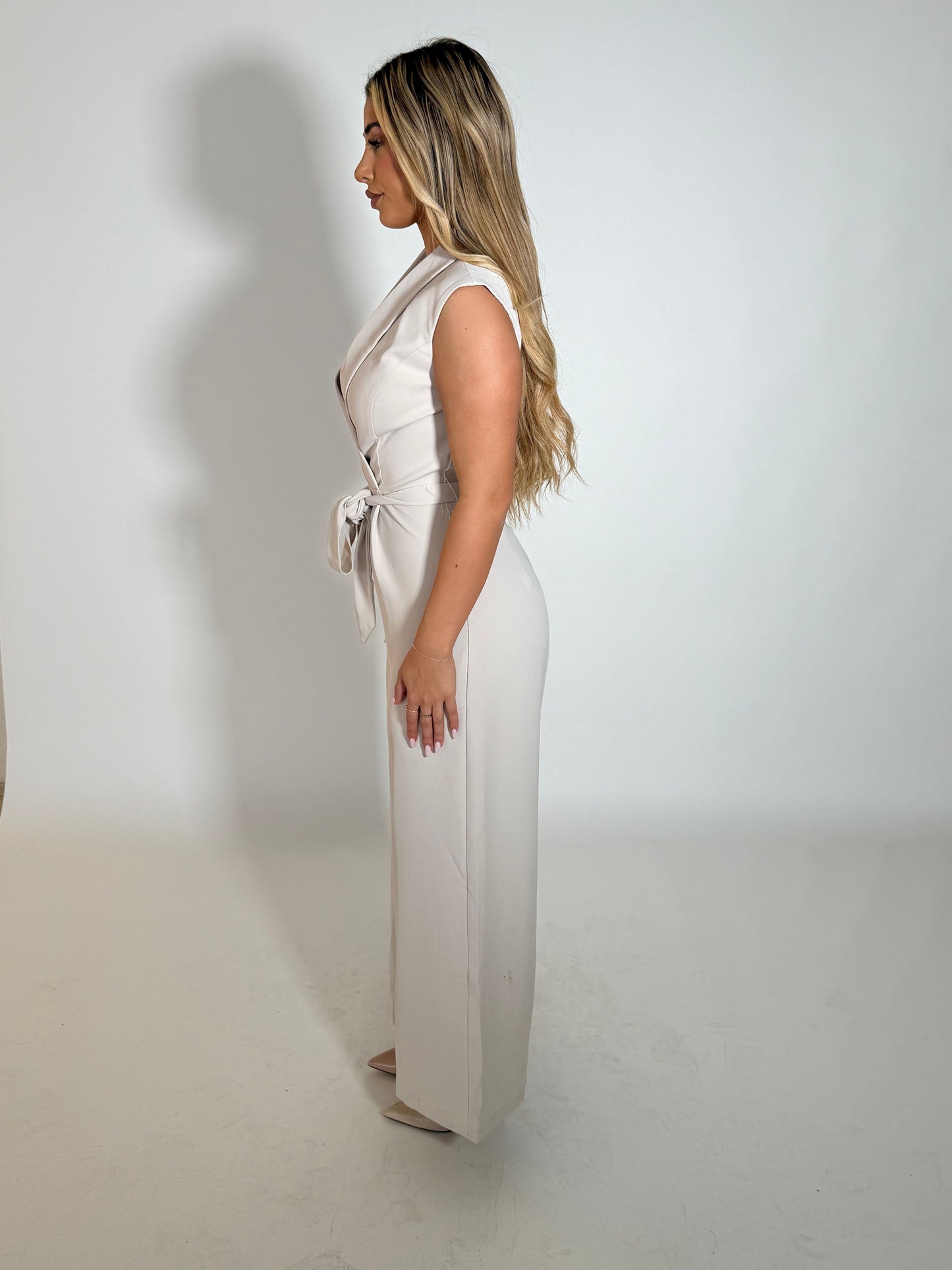 NALANI JUMPSUIT - BONE