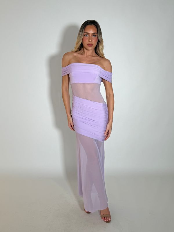 OVALIE DRESS - LILAC