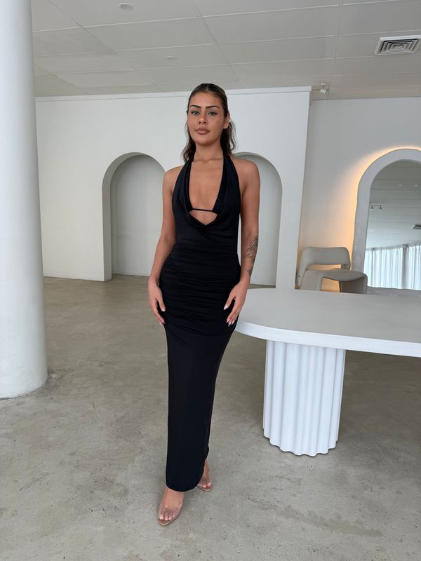 LORUS DRESS - BLACK