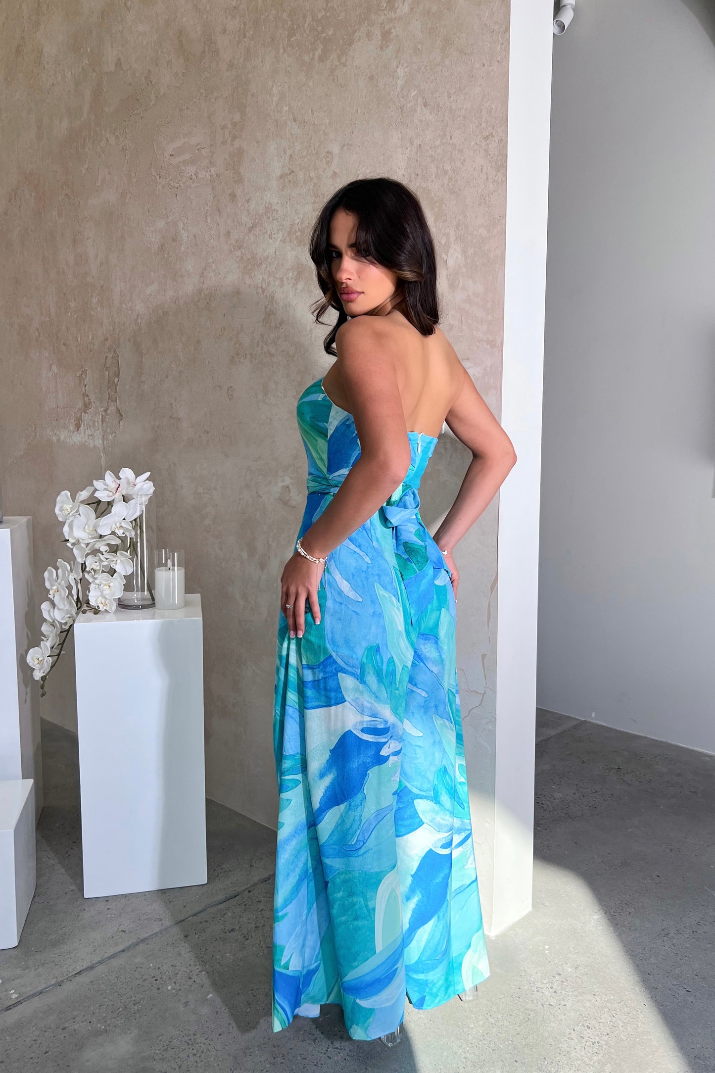 SOUMYA JUMPSUIT - MULTI BLUE