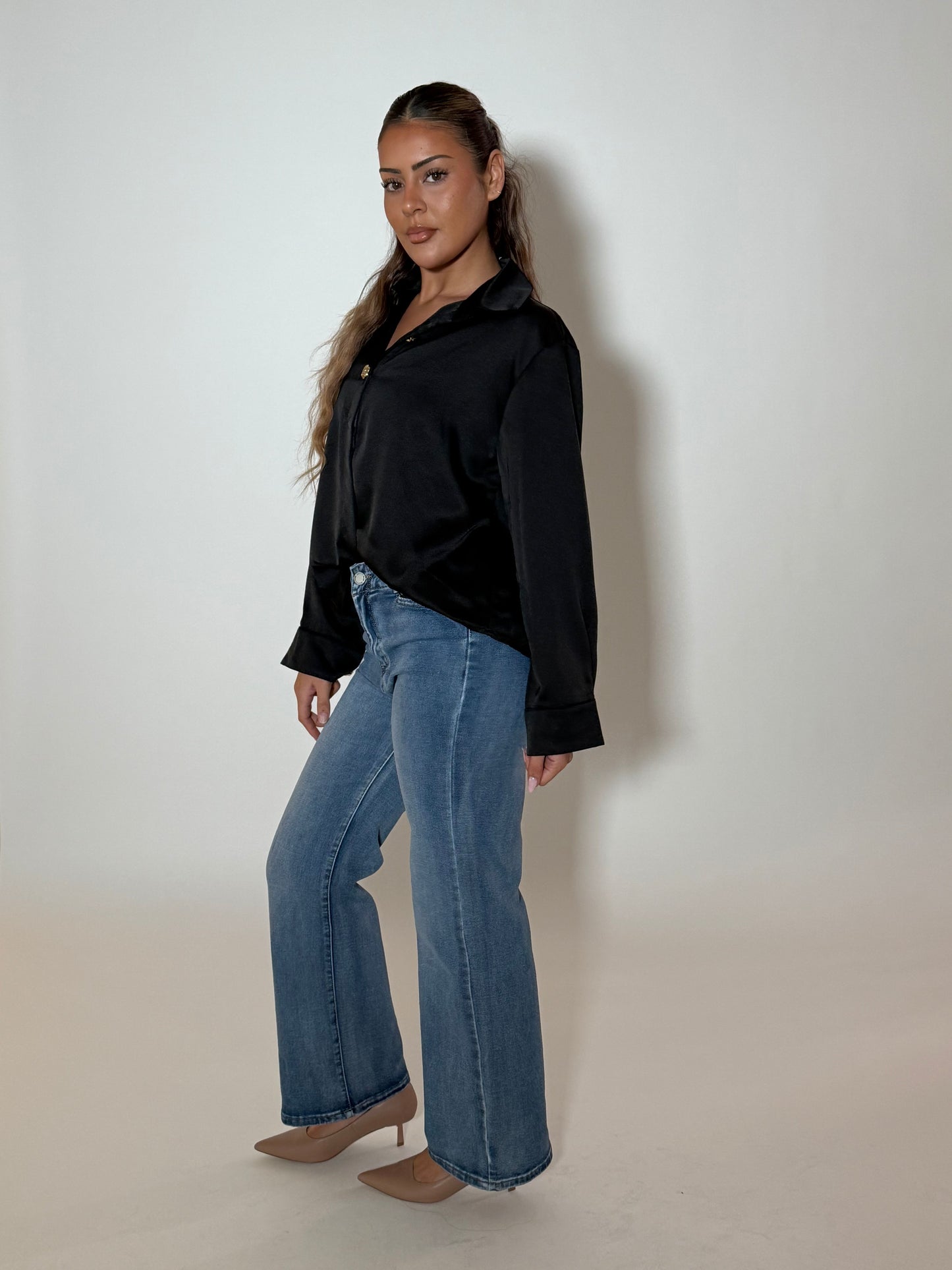 SHENA SHIRT - BLACK