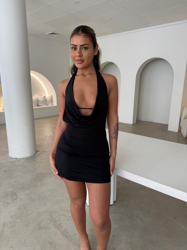 ZARA DRESS - BLACK ZARA DRESS - BLACK