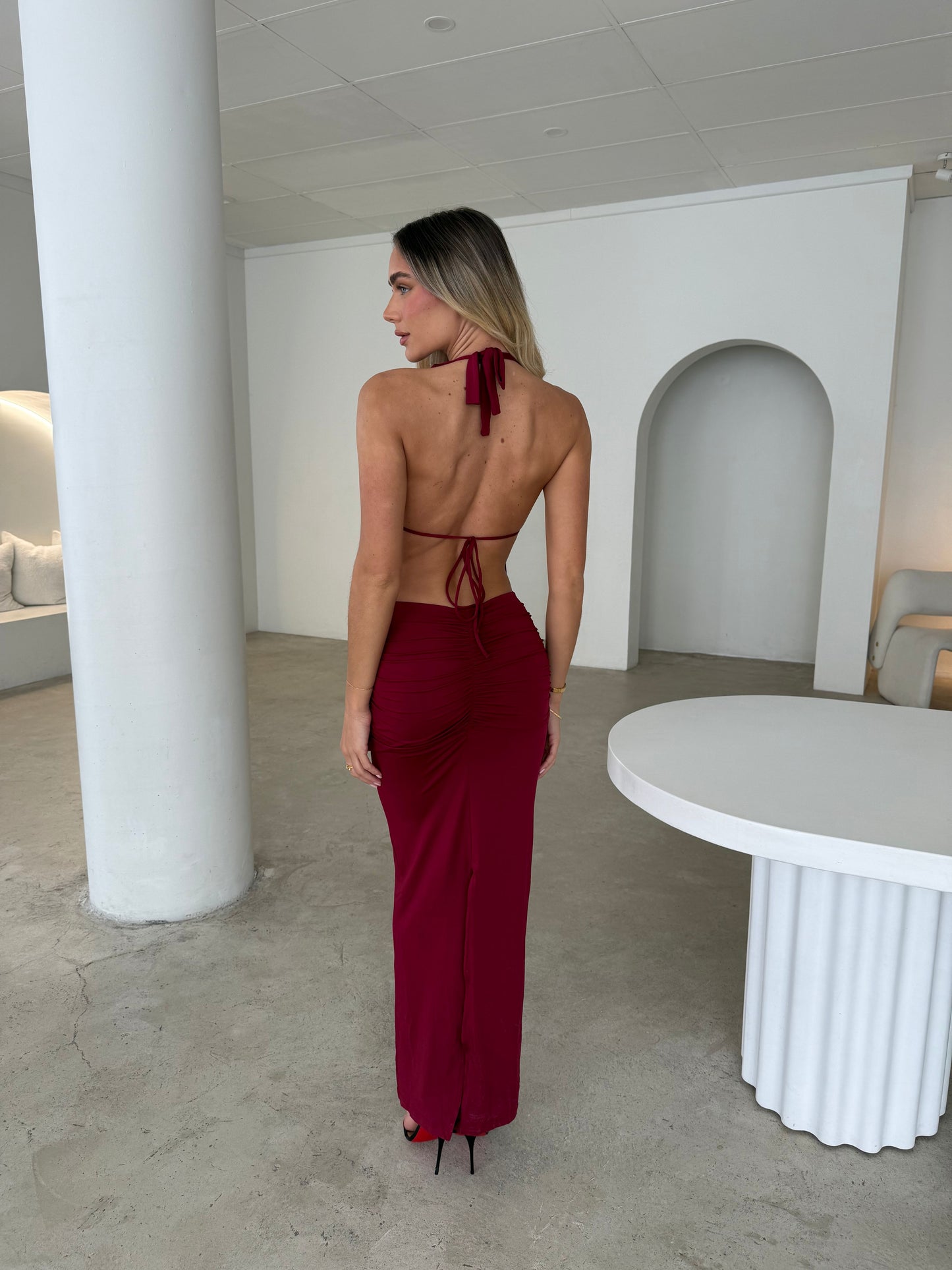 LORUS DRESS - RED