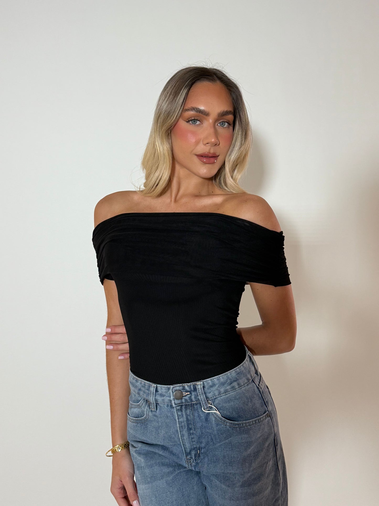 NAOMI BODYSUIT - BLACK