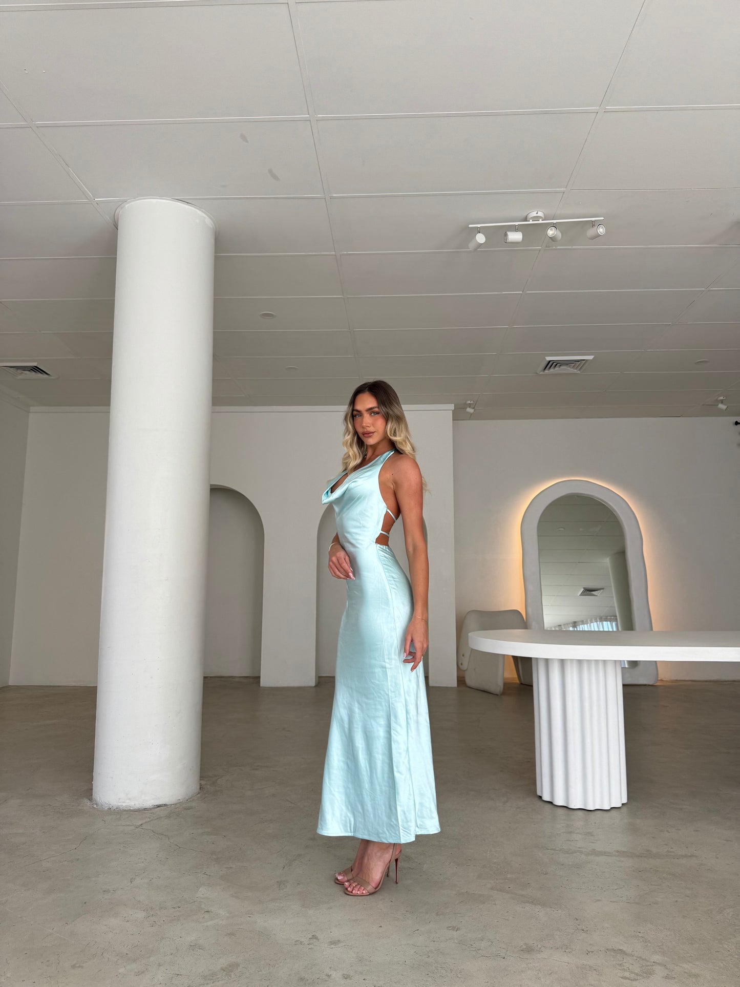 BIRKLEY DRESS - ICE BLUE