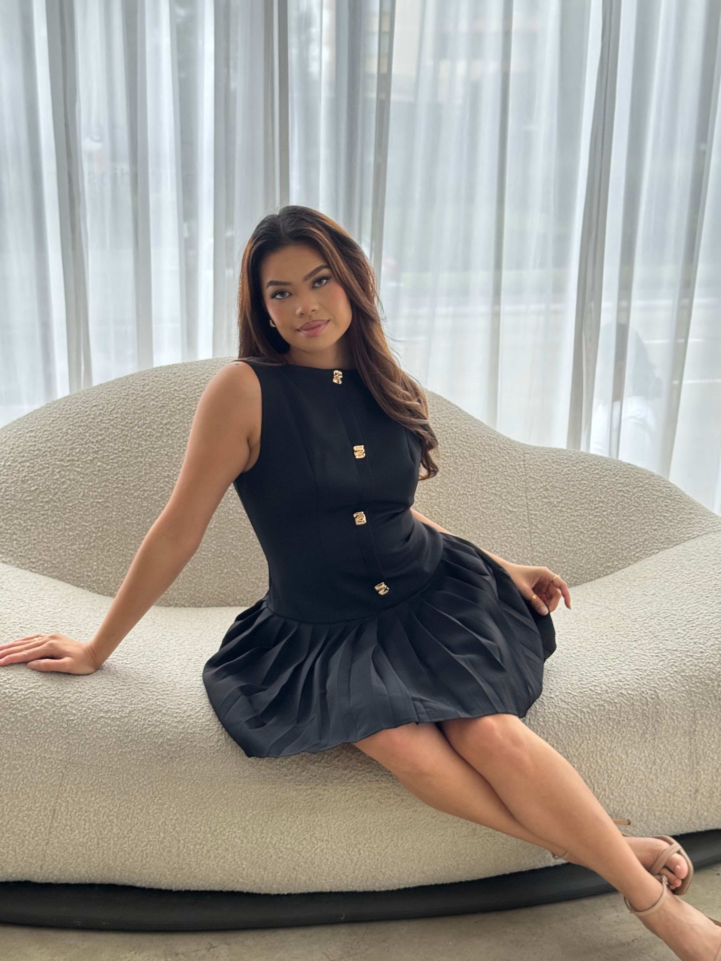 ANITA DRESS - BLACK