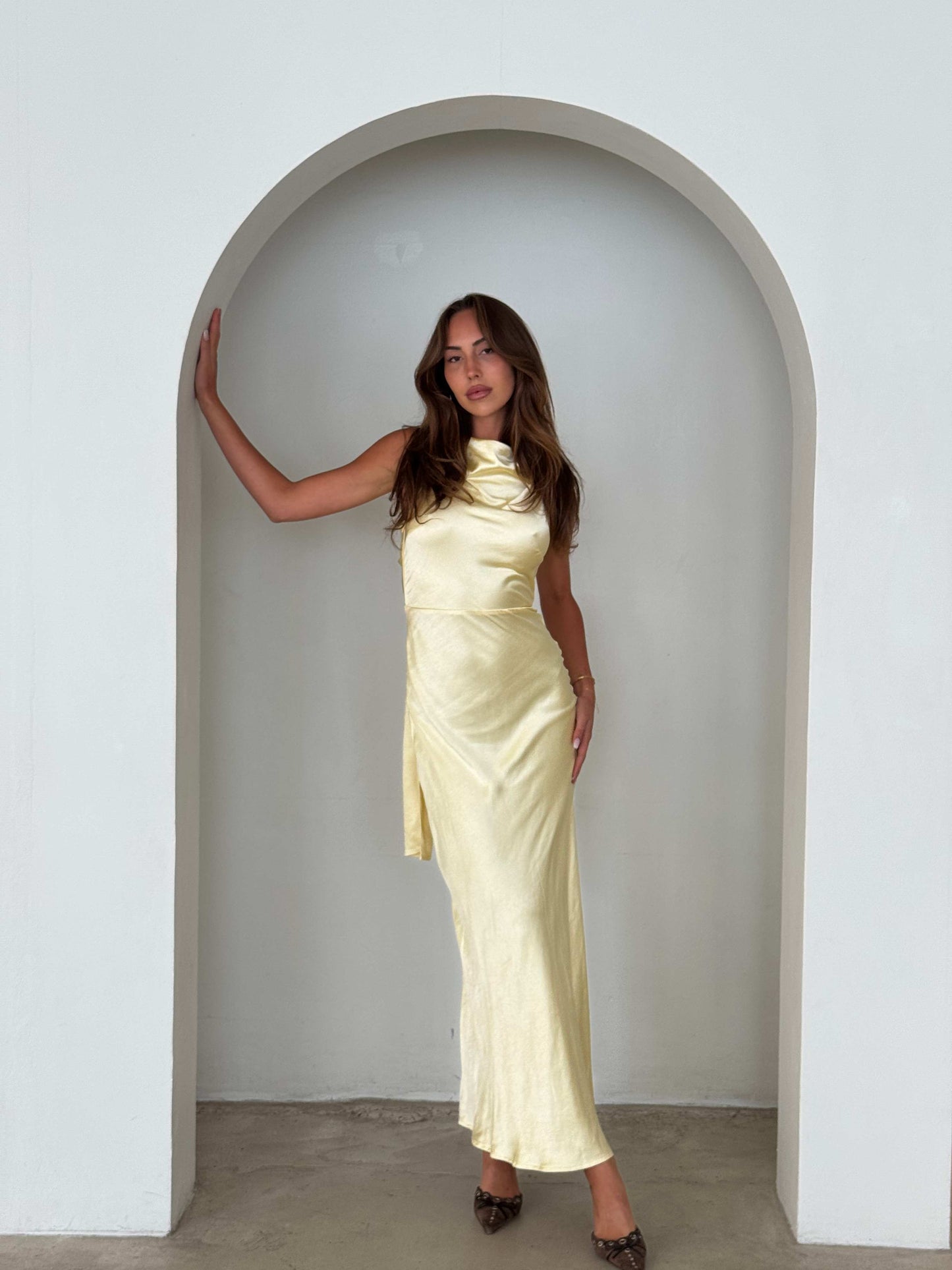 ZENIA DRESS - YELLOW