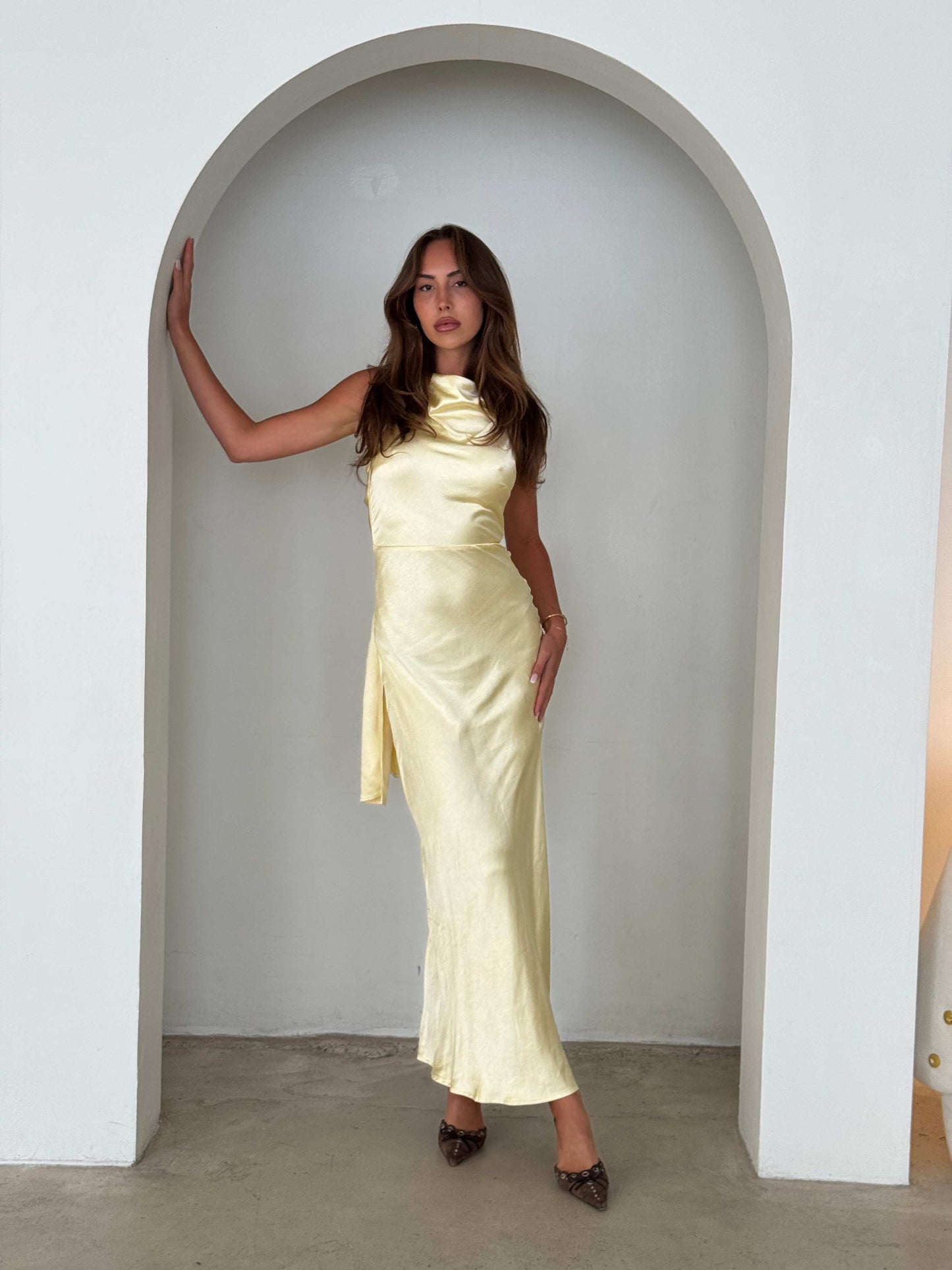 ZENIA DRESS - YELLOW