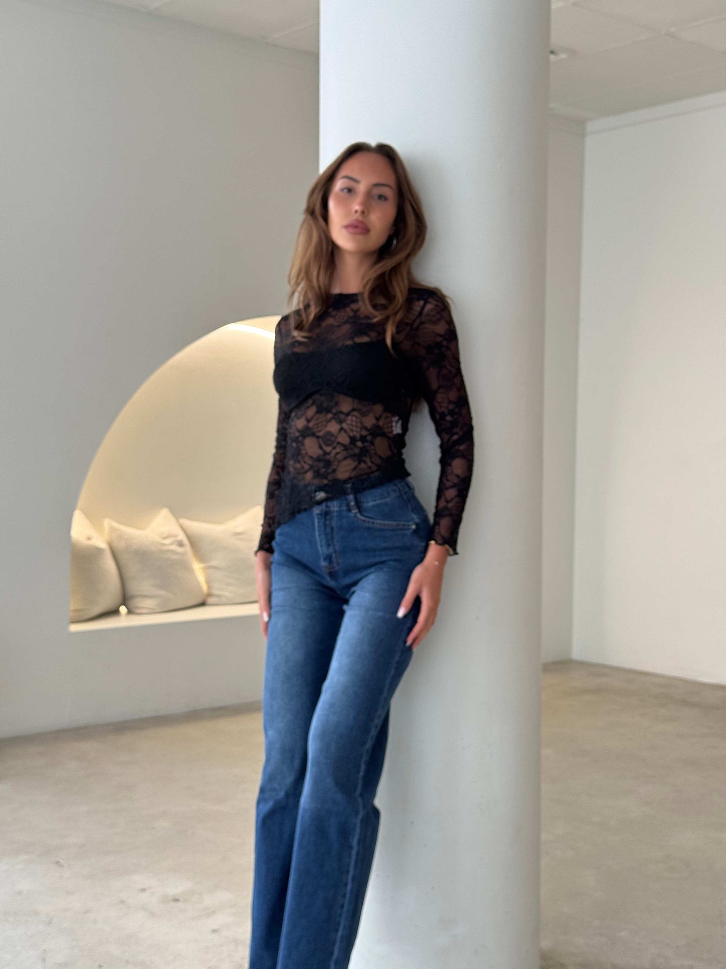 LIANAHA TOP - BLACK