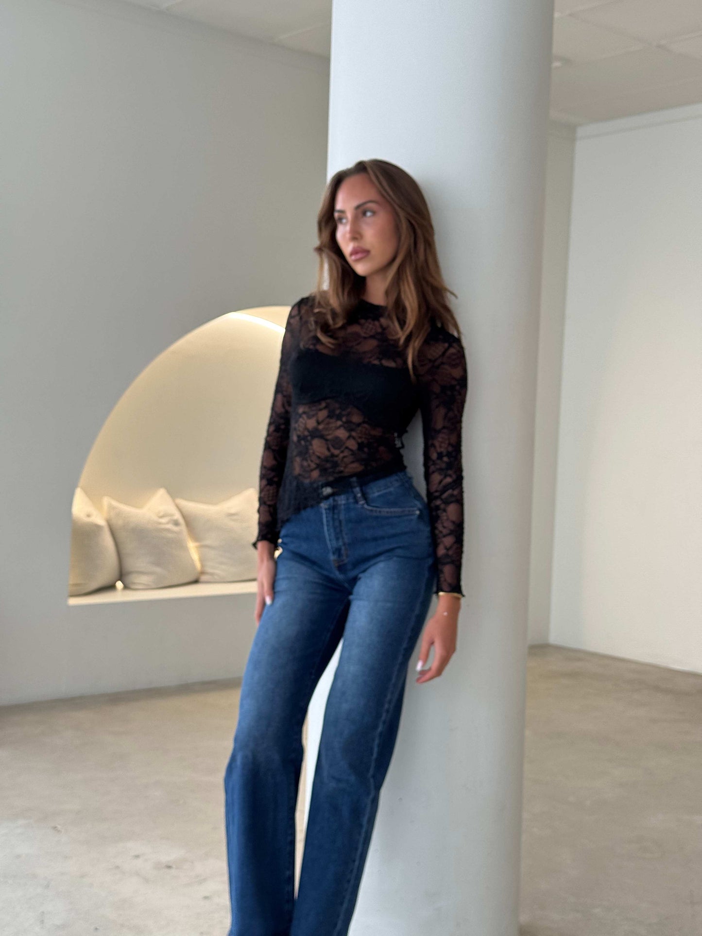 LIANAHA TOP - BLACK