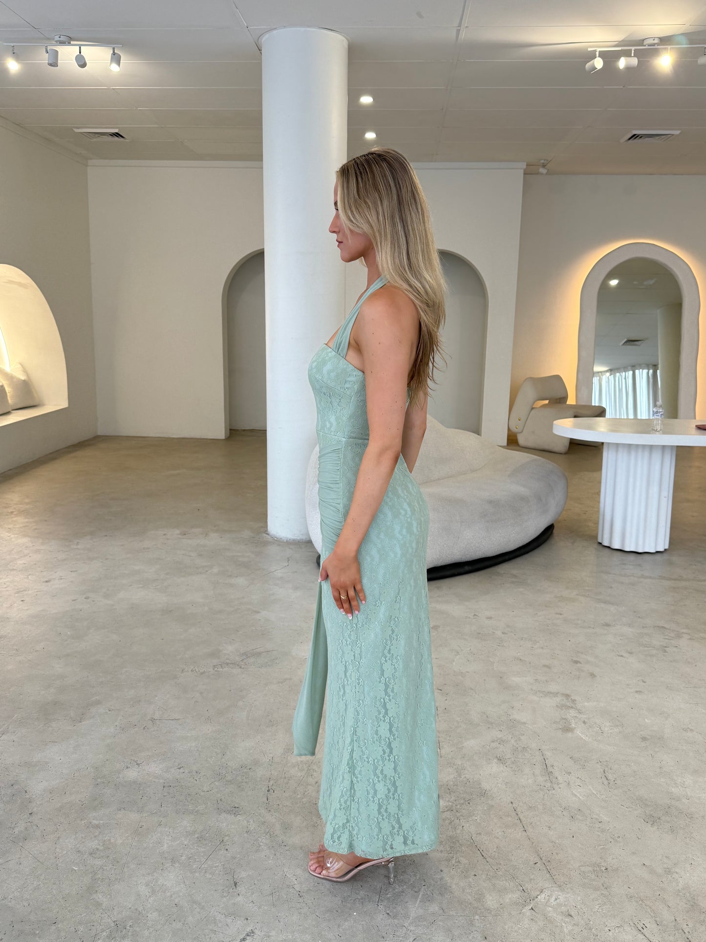 LEXI DRESS - SAGE