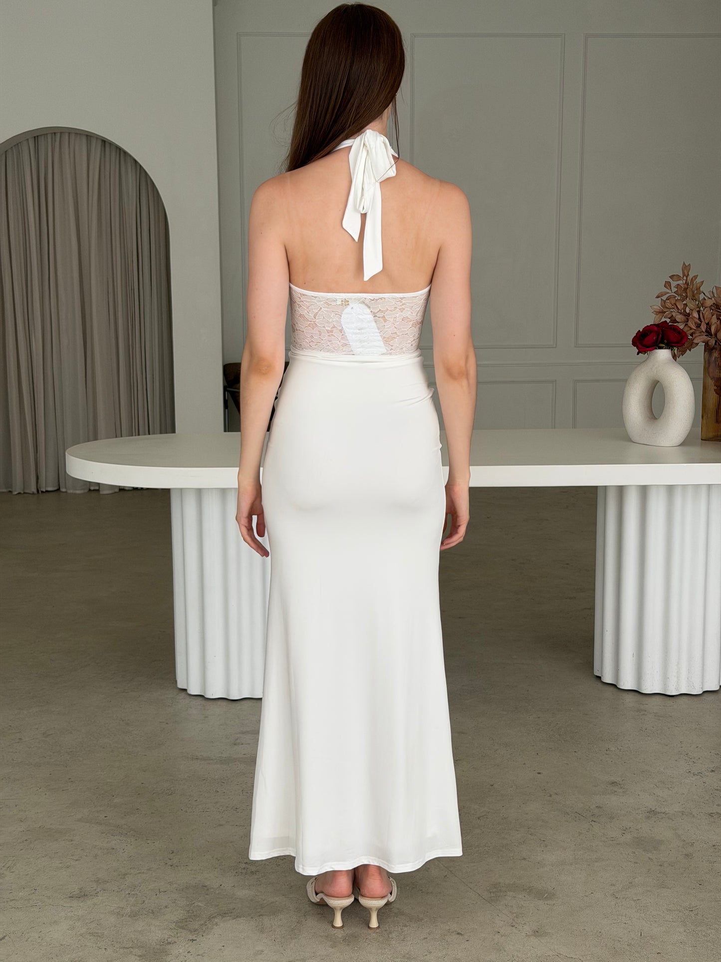 JUNIE DRESS - WHITE