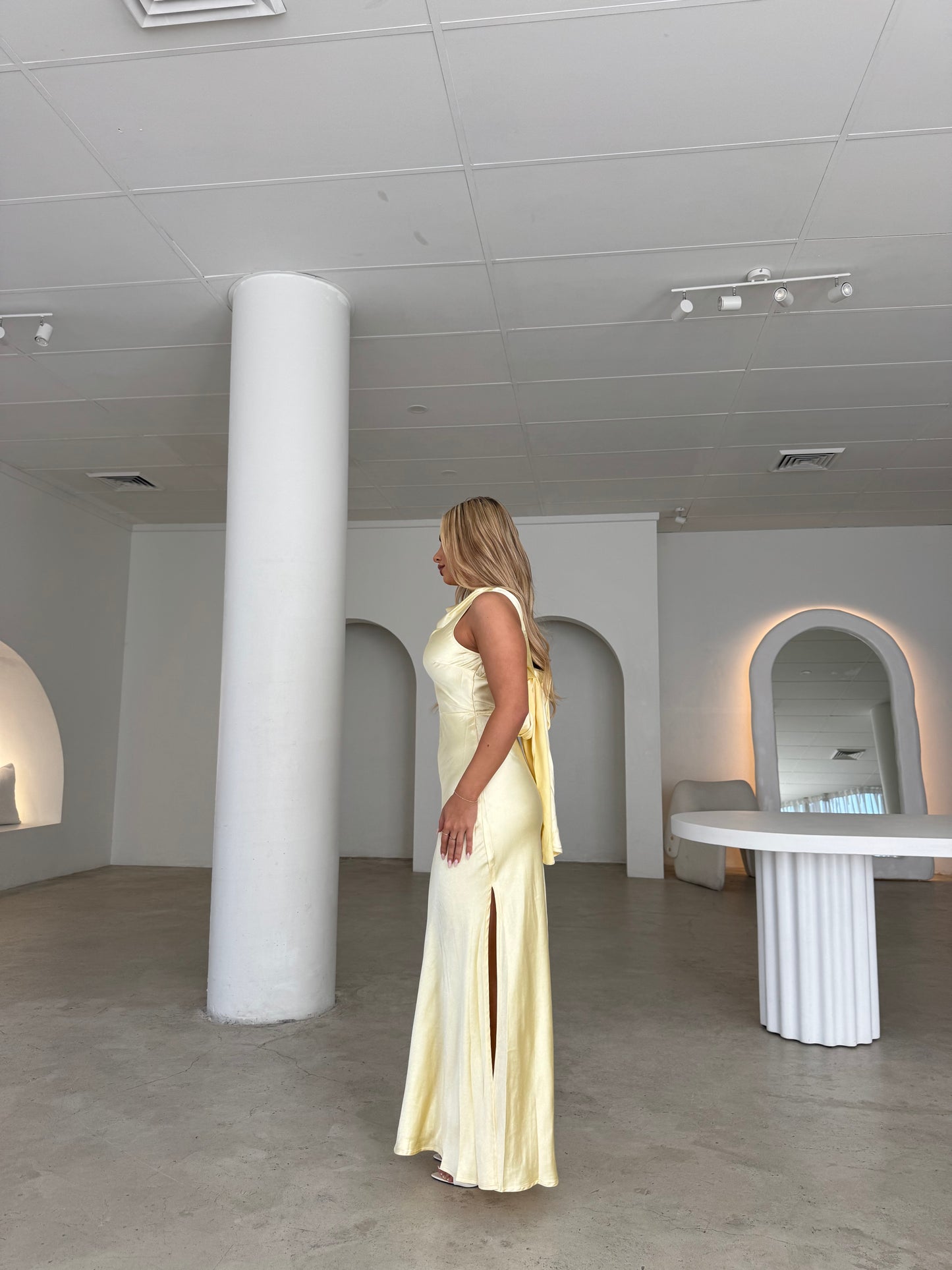 PORSHA DRESS - YELLOW