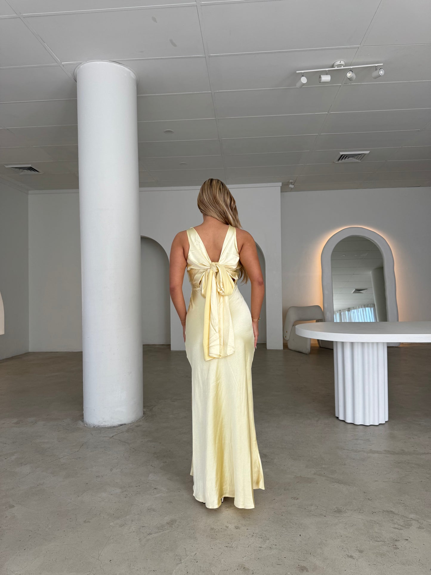 PORSHA DRESS - YELLOW