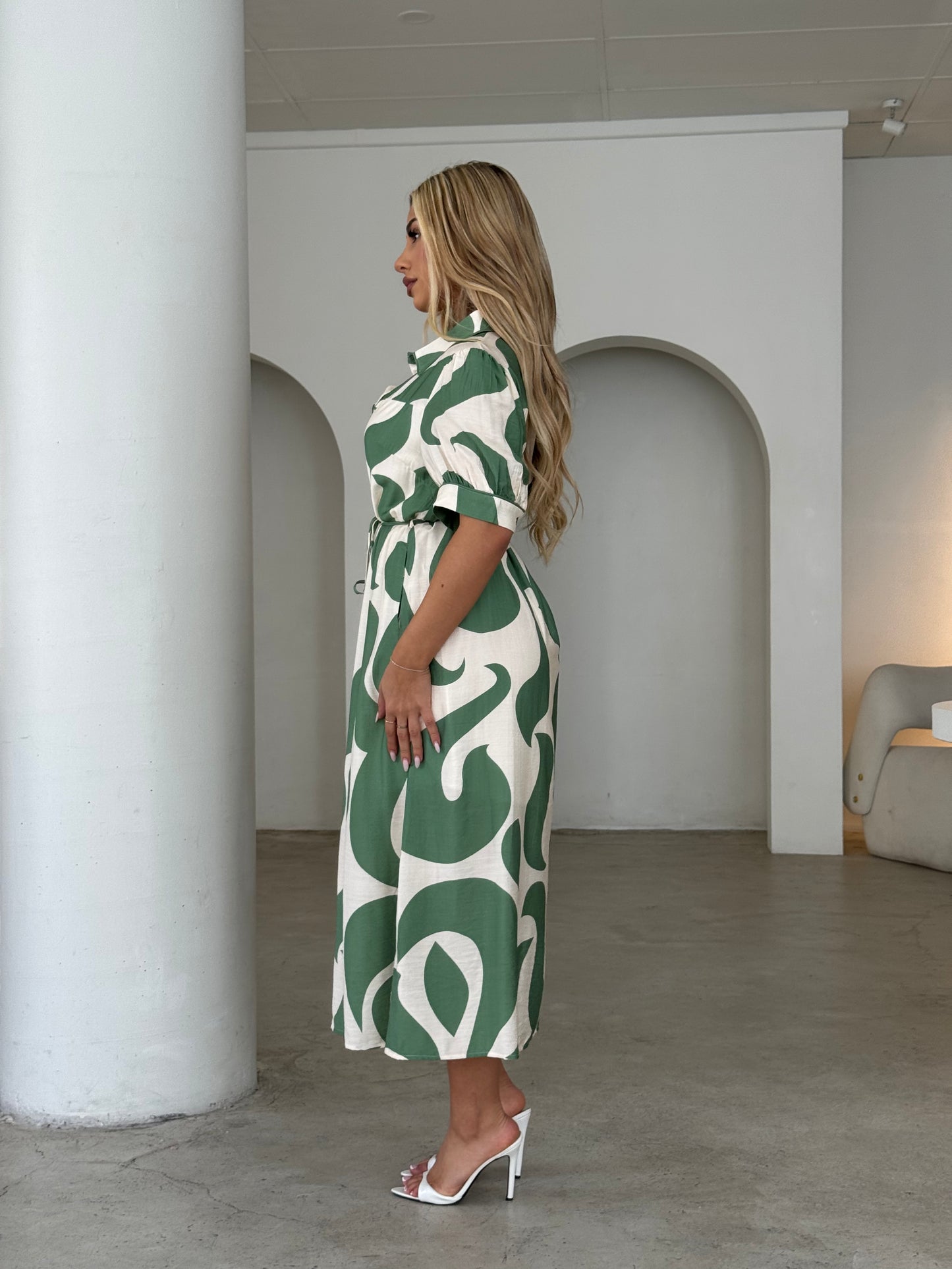 FIONA DRESS - GREEN