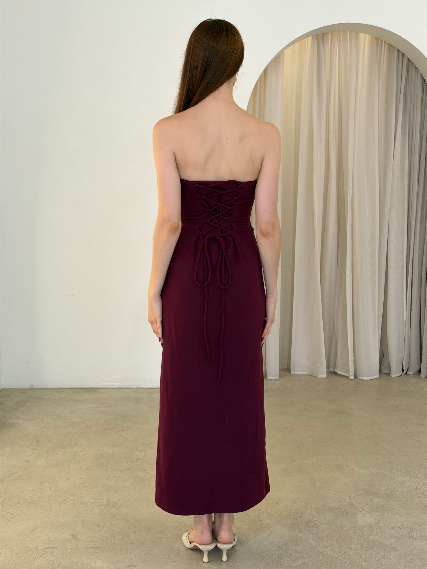 LIMA DRESS - WINE