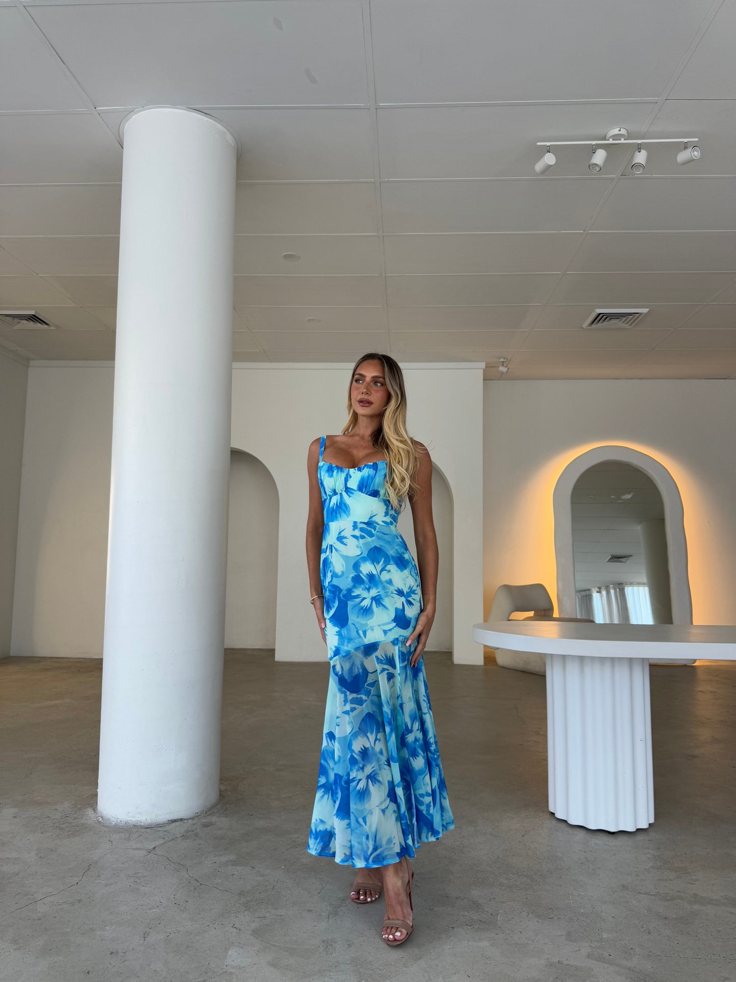 NICKY DRESS - BLUE