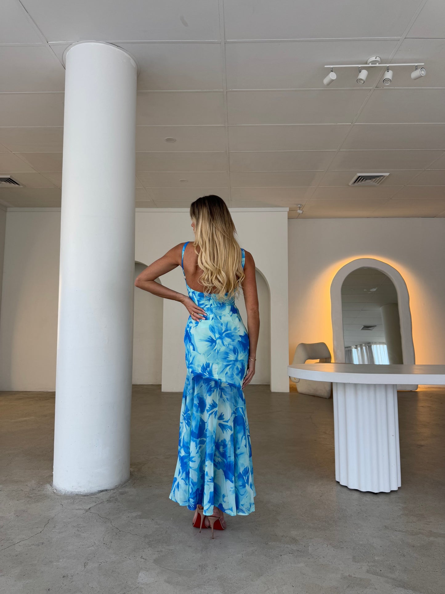 NICKY DRESS - BLUE