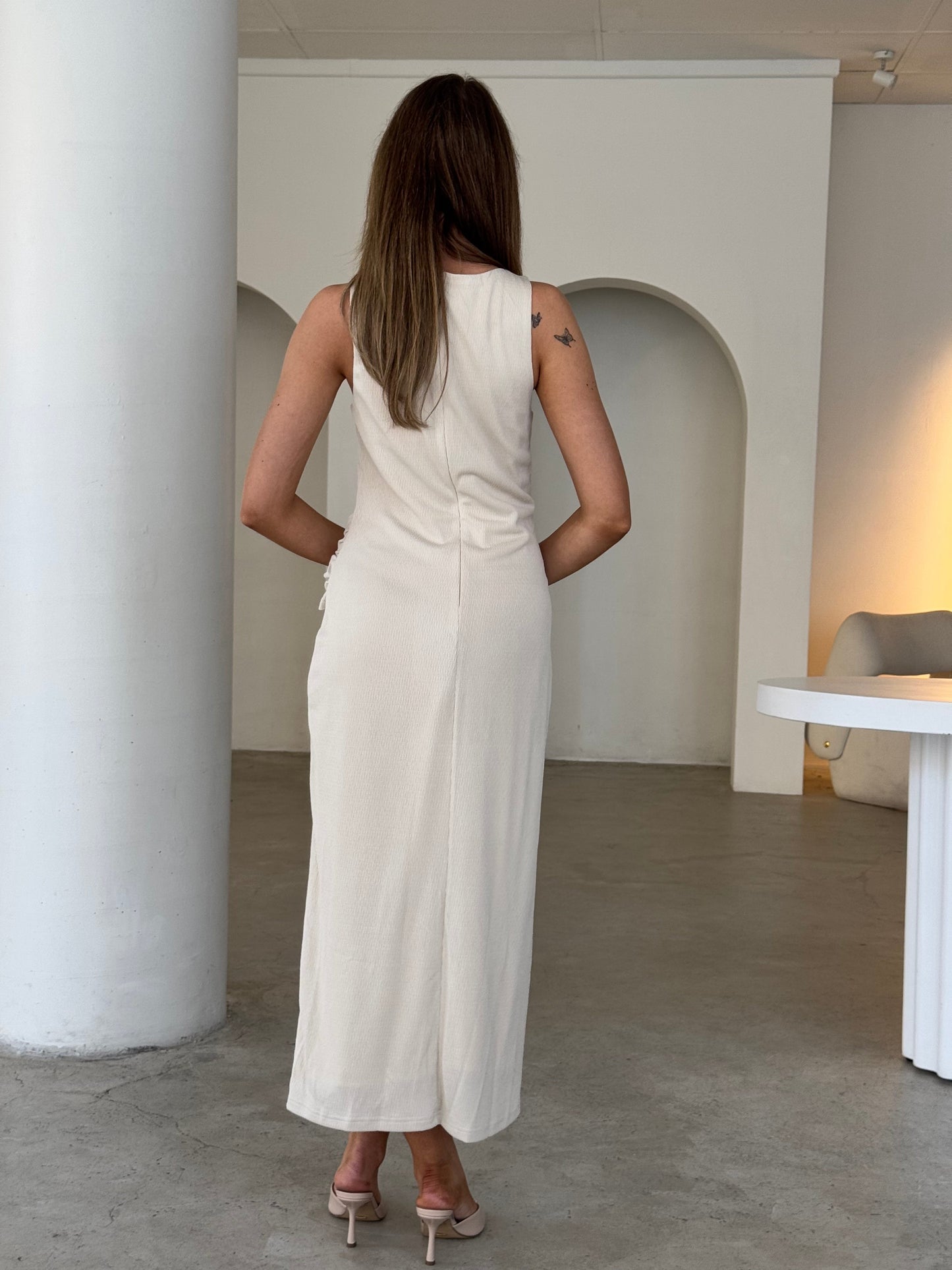 ARIA DRESS - BONE