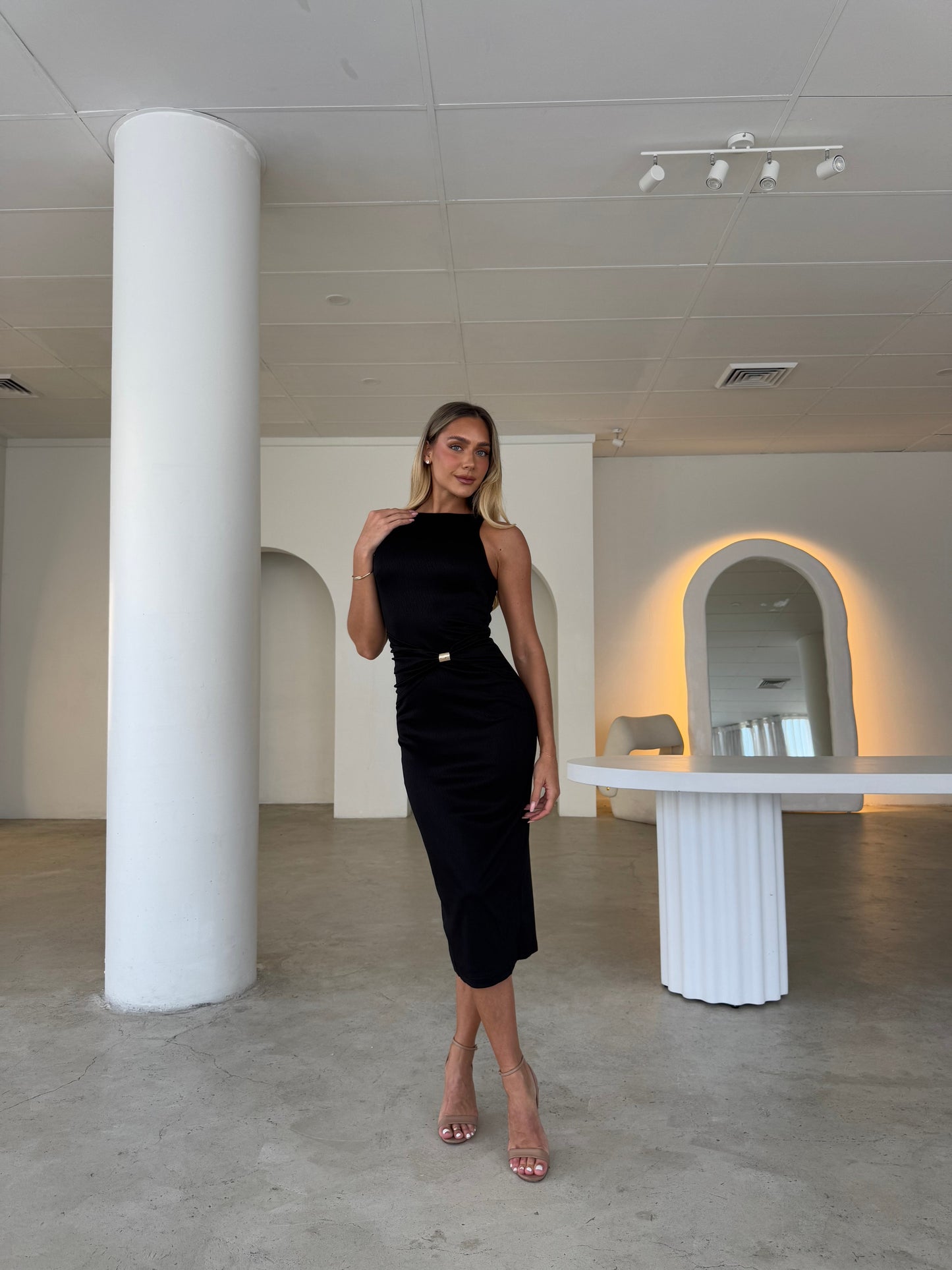 ARIA DRESS - BLACK