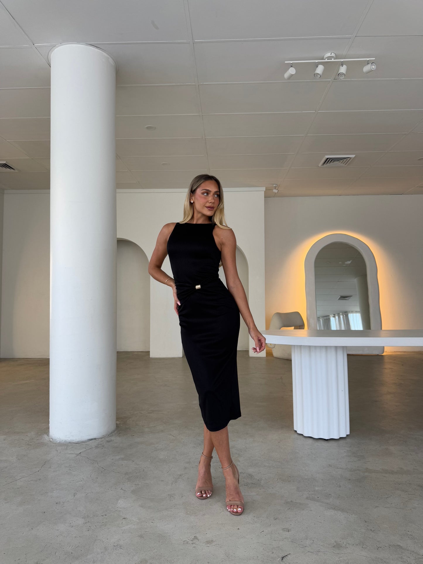 ARIA DRESS - BLACK