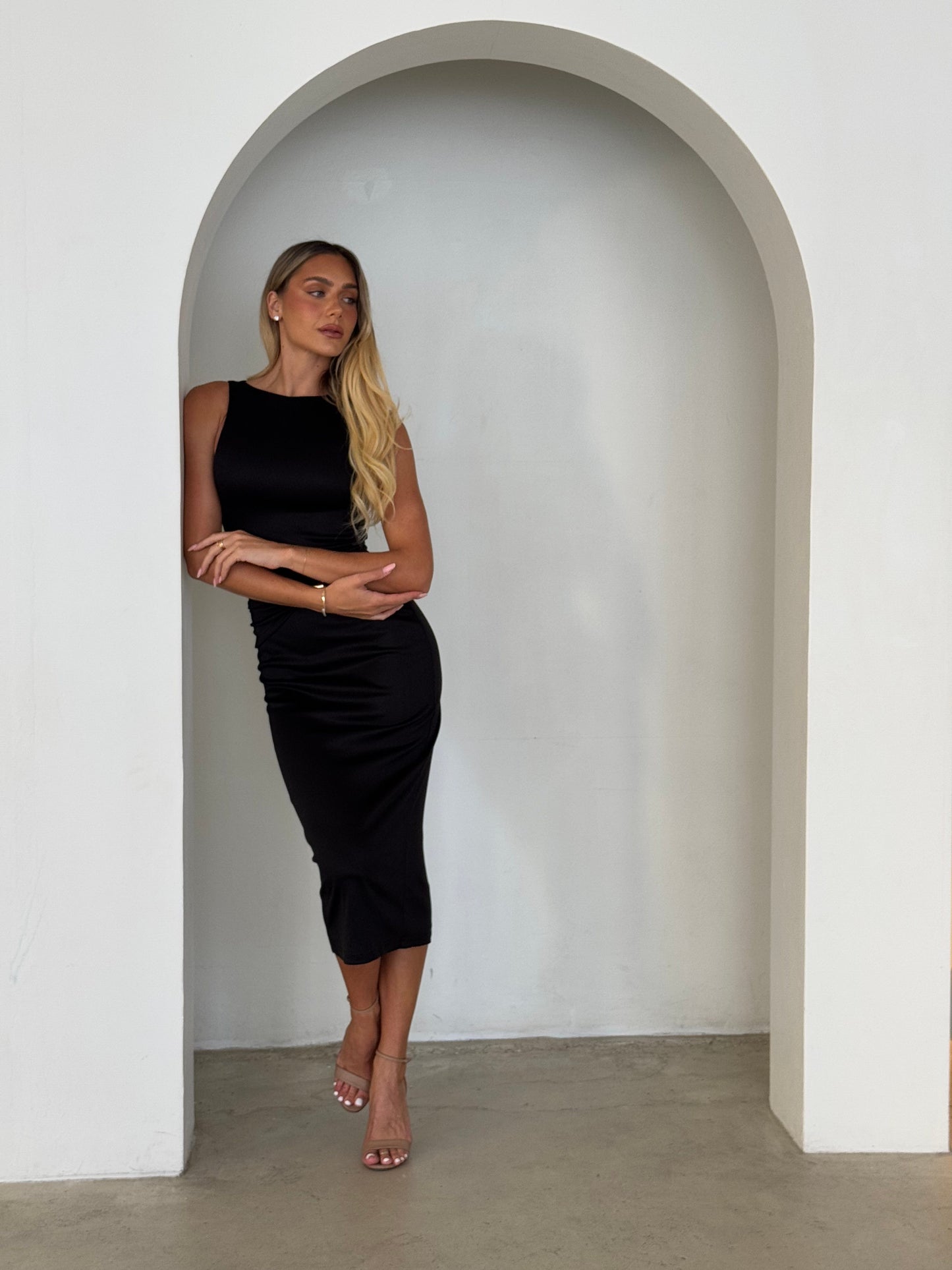 ARIA DRESS - BLACK