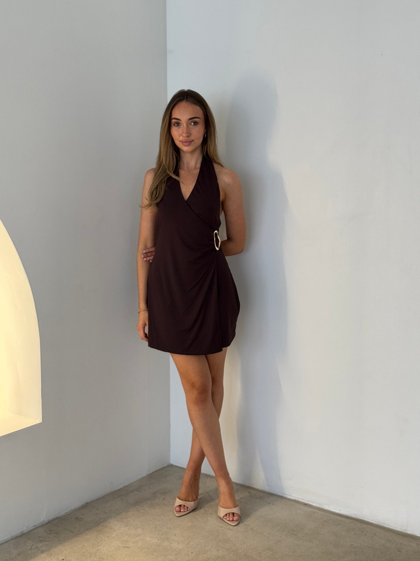 COLETTE DRESS - COCOA