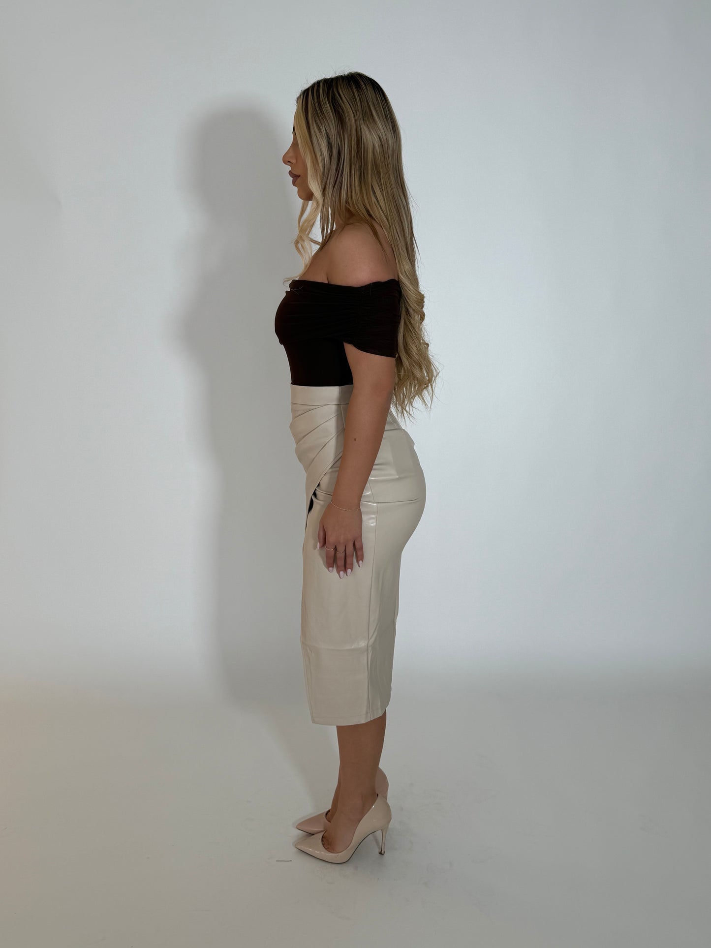 NAOMI BODYSUIT - CHOCOLATE