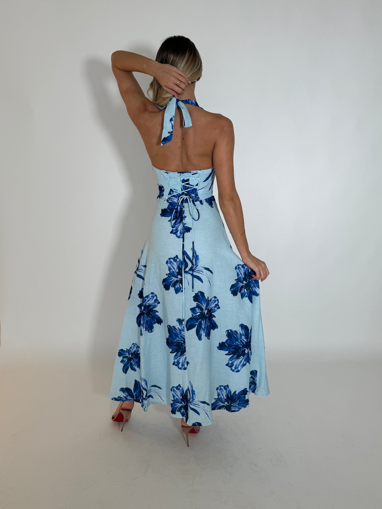 COVE DRESS - BLUE