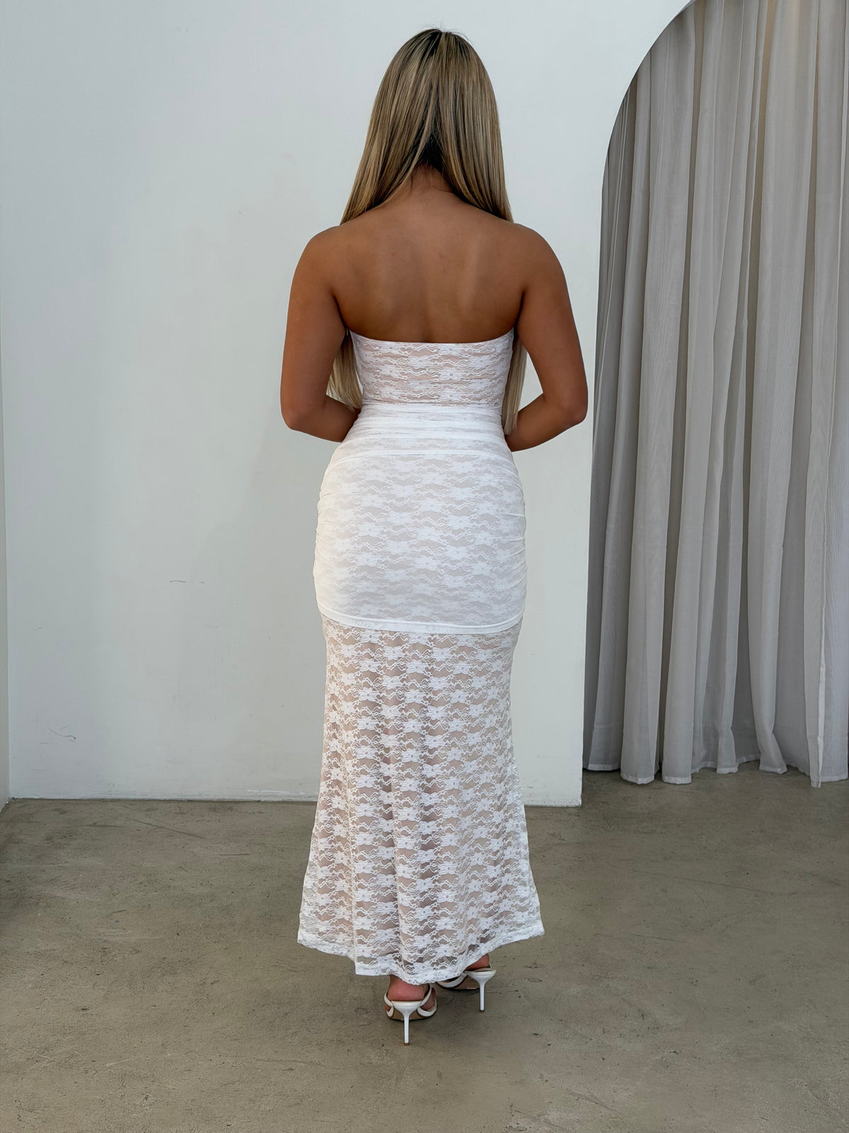 MARGUE DRESS - WHITE