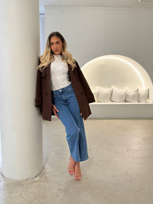 MIMI JACKET - EXPRESSO