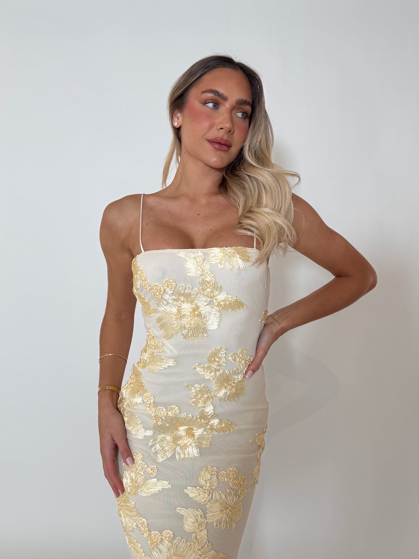 RILEY DRESS - YELLOW