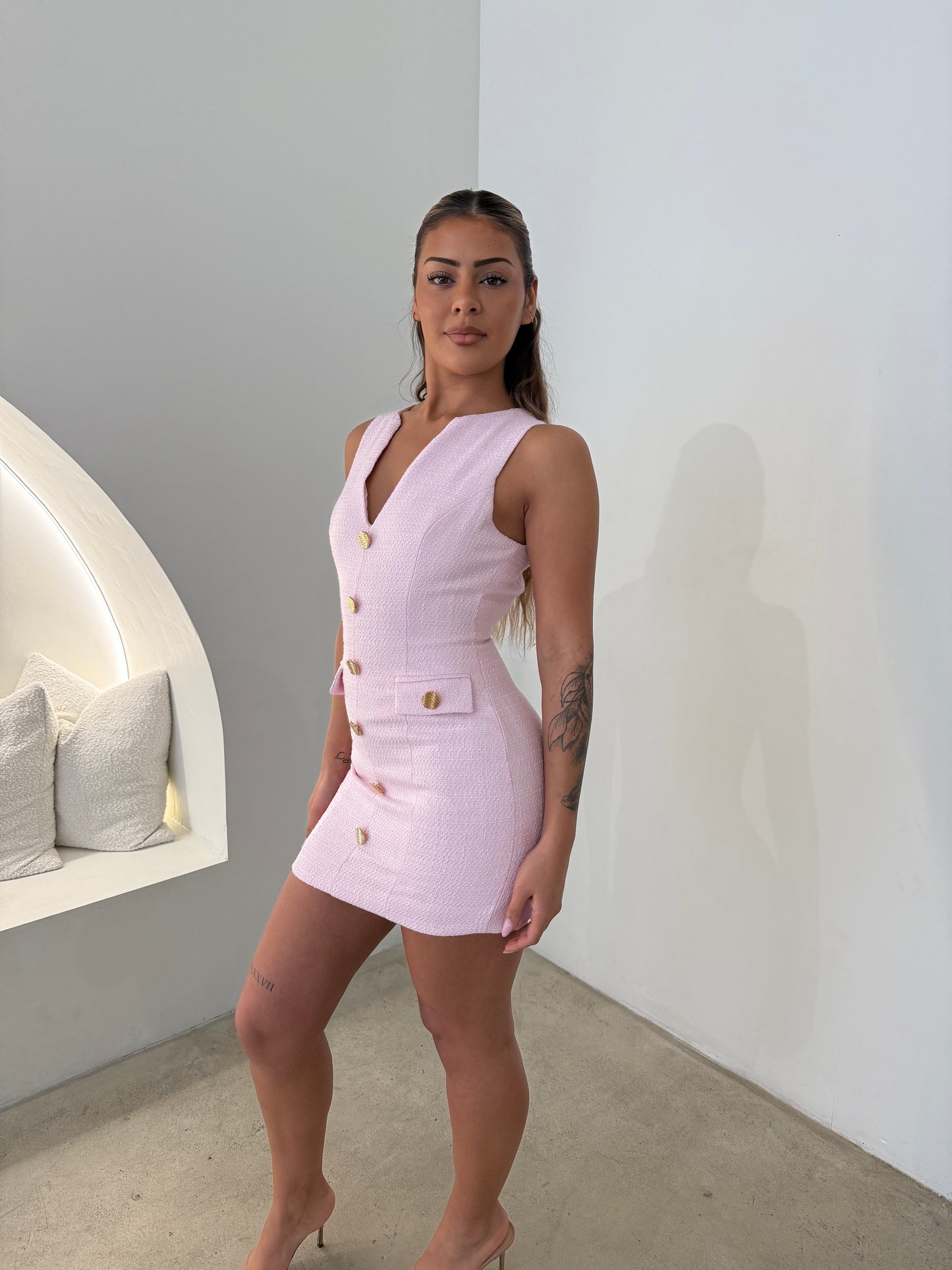 SOFIA DRESS - PINK