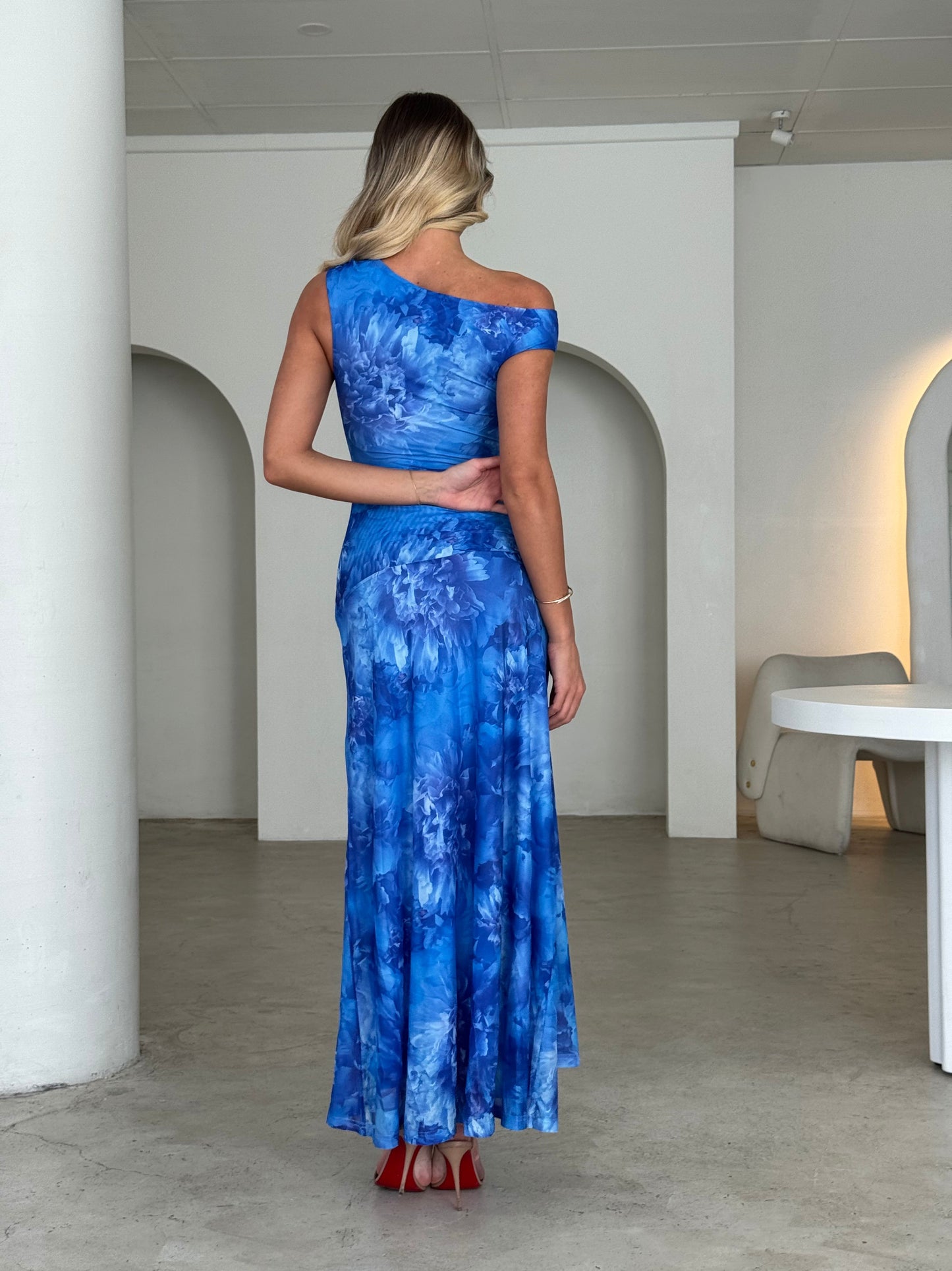 MARSHA DRESS - BLUE
