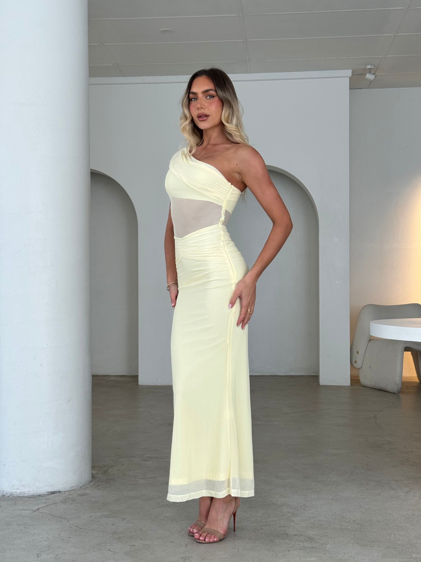 ABIA DRESS - YELLOW