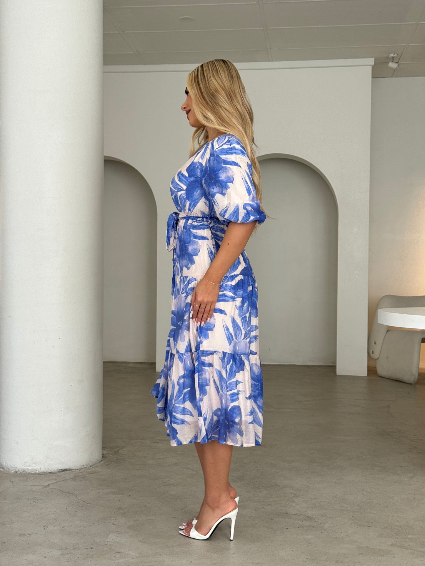 MARY DRESS - BLUE