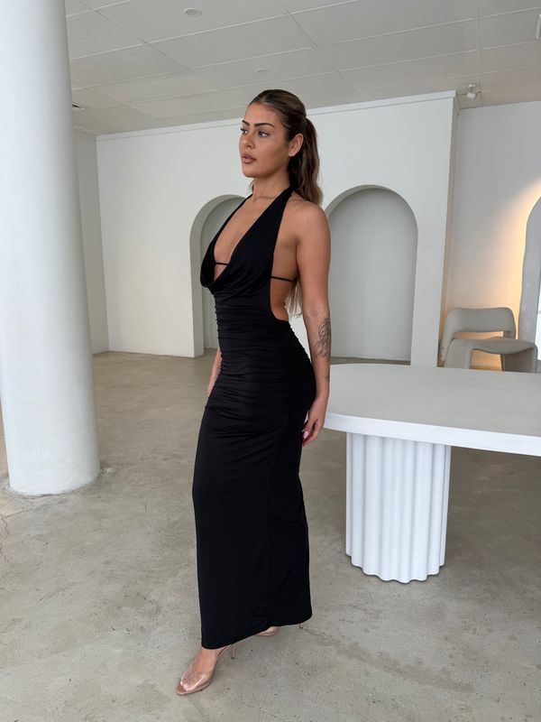 LORUS DRESS - BLACK