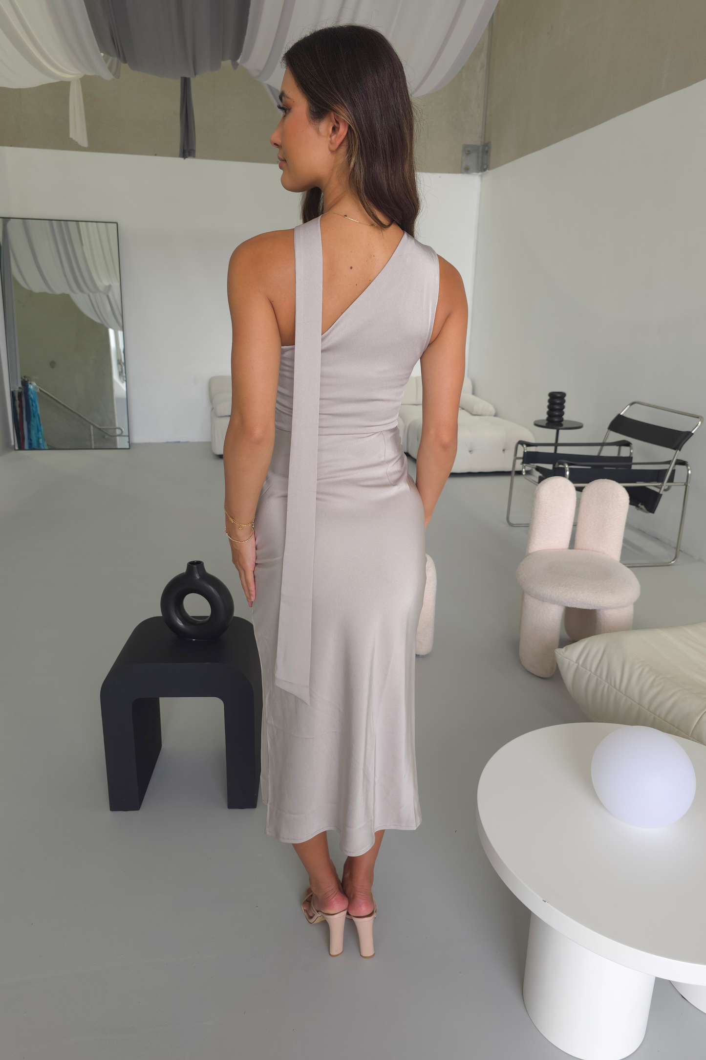 SO SO DRESS - SILVER GREY
