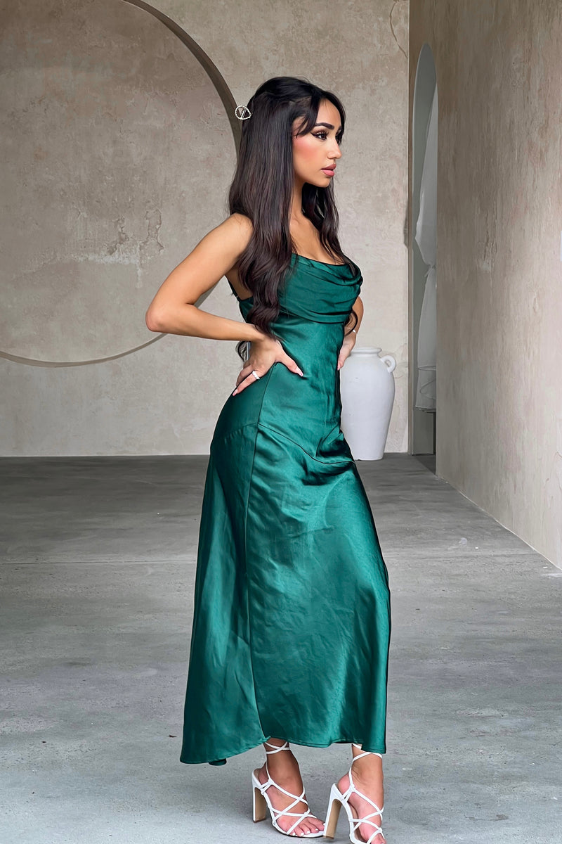 Buy RODEO DRIVE DRESS FOREST GREEN Online
