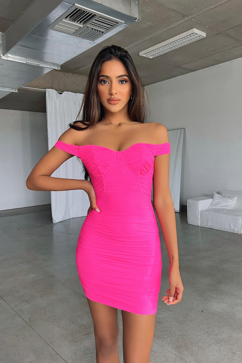 Buy LARA EVENING DRESS PINK Online