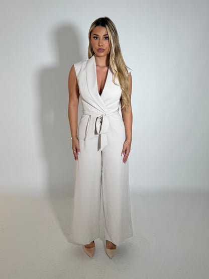 NALANI JUMPSUIT - BONE