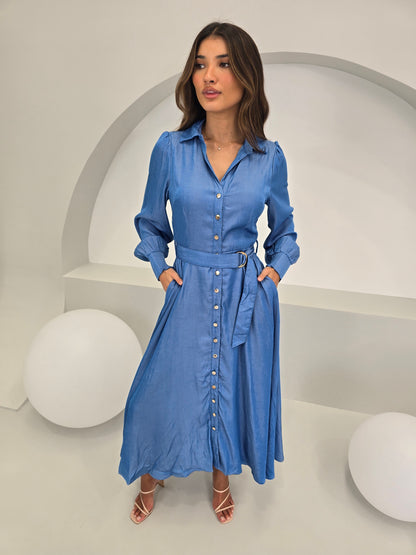AYAH DRESS - BLUE